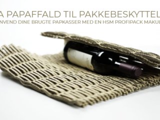 Fra papaffald til pakkebeskyttelse: Genanvend dine brugte papkasser med en HSM ProfiPack makulator